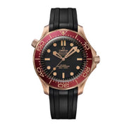 OMEGA Seamaster Diver 300M 42MM Bronze Gold On Rubber Strap - NEW